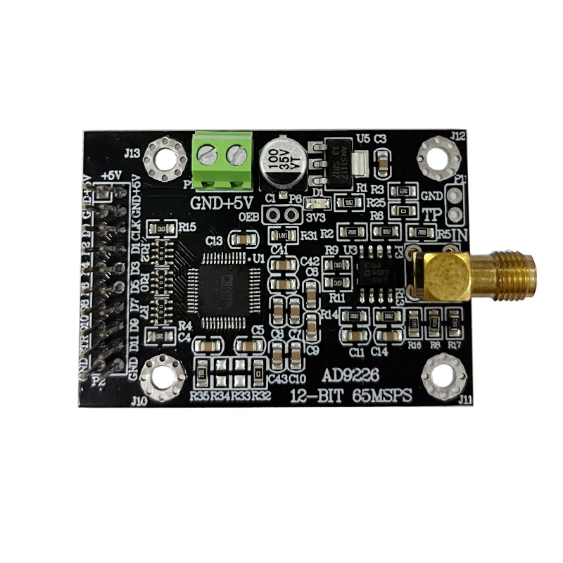 Módulo de Alta Velocidade Adc 65m Amostragem Aquisição de Dados Analógico-para-digital Conversor Fpga Placa de Desenvolvimento Apoio Ad9226 - Imagem 5