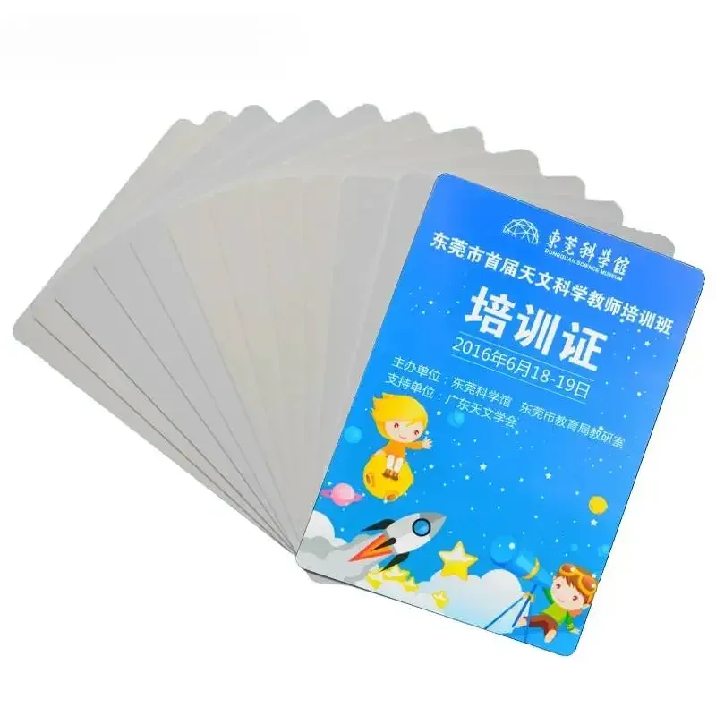 Printable PVC Card Printing ID Business Room Cards for Canon for Epson L805 L800 Card Inkjet Printer Machine 86*54mm 230pcs