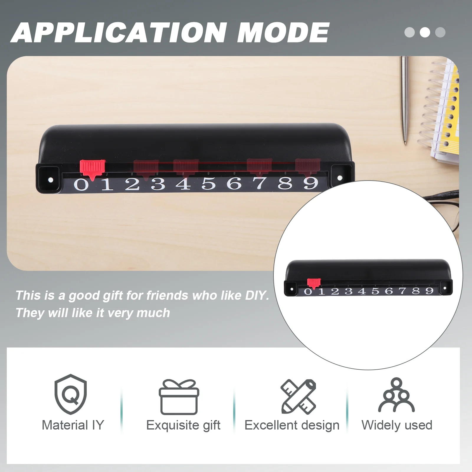 Number Counter 2 Pcs Scoring Hockey Tool Counters Storage Puck Plastic Scorekeepers Table Devices