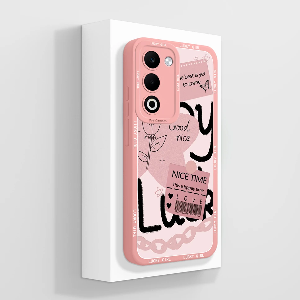 Cute Star Soft Silicone Phone Back Cover with Camera Protection