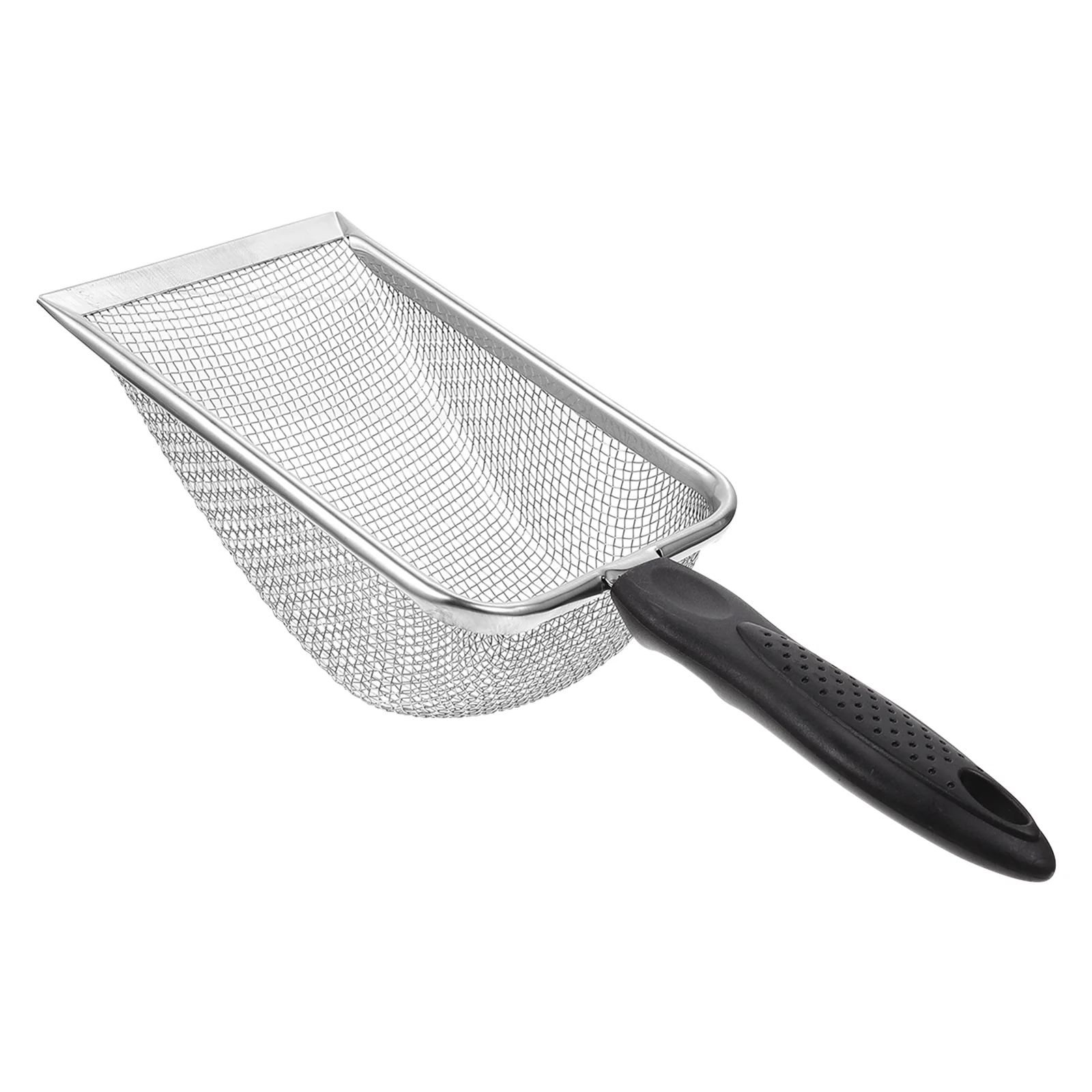 Sand Reptile Scoop Litter Scooper Mesh Reptiles Substrate Box Filtering Steel Stainless Bedding Cleaner Cat Sifter Metal Fine 4