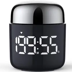 LED Full Screen Rotating Timer with Anti - Slip Pad - Versatile Desktop Countdown Timer for Kitchen, Fitness, and Learning Activities (Blue)