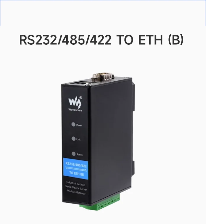 с дополнительным последовательным сервером Modbus MQTT JSON с POE RS485 RS232 RS422 в Ethernet TCP/IP в последовательный преобразователь