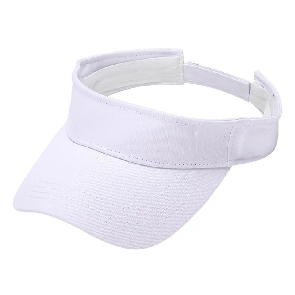 Sun Visor Hat Unisex Golf Tennis Summer Beach Running Sports Empty Top
