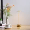 LED Cordless Table Lamp Dimmable Bedside Lamp Restaurant Atmosphere Lighting for Indoor and Outdoor Metallic Black 5