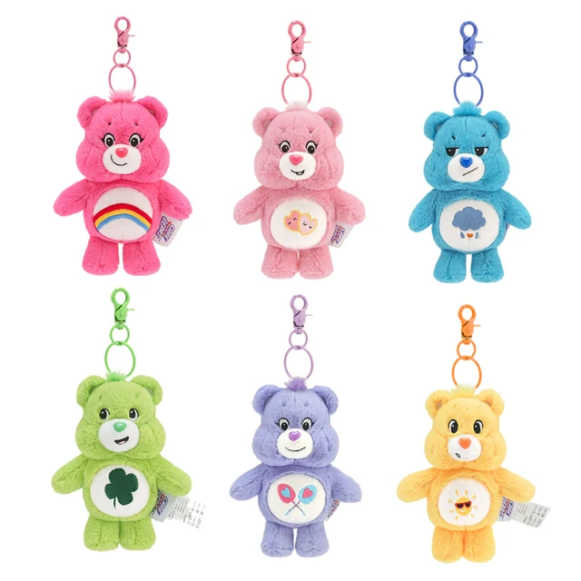 Sanrio Plush Kawaii Carebears Rainbown Bear Plush Anime Hobby Toy Keychain Bag Pendant with Sound Dolls Christmas Birthday Gifts 1 Sanrio Plush Kawaii Carebears Rainbown Bear Plush Anime Hobby Toy Keychain Bag Pendant with Sound Dolls Christmas Birthday Gifts 1