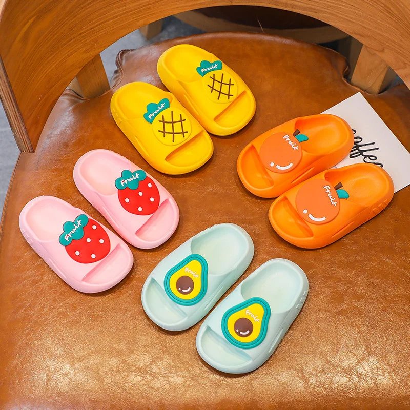 Pantuflas Anti Slip Child Slippers Summer New Cartoon Boy Sandals Cute Girl House Shoes Flip Flops Zapatos Niña Girls Slippers