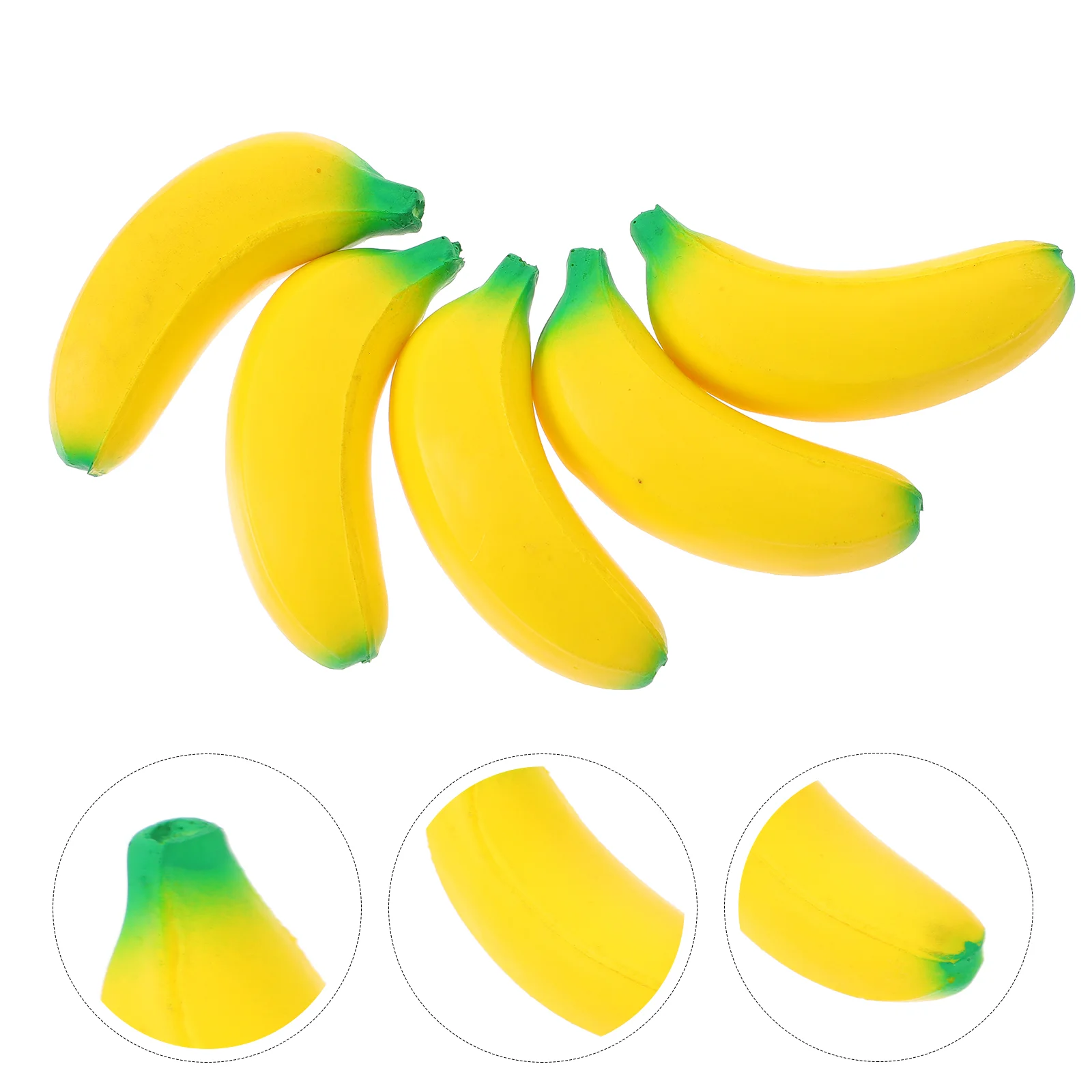 

Home Decompression Toy Fruit Model Squeeze Compact Stress Toys Sensory Anxiety Relief Fruits Small