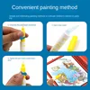 Magic Pen Water Drawing Books Coloring Book for Kids Doodle Painting Board Children Educational Toys Baby Christmas Birthday Gif 4