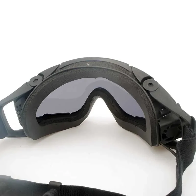 FMA Cooler Fan Version Black Tactical   Glasses SI-Ballistic Goggle 6