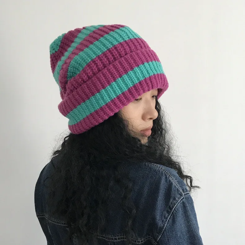 Conjunto Invierno Mujer Gorro De Punto Para Mujer, Forro Polar Suave, Cálido, Grueso, Para Invierno, Con Forro De Cable, Blanco, Talla única Gorro Mujer Invierno