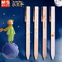 0.5 MM J0803 Morning Light Little Prince Retro Color Press Neutral Pen Student Water Pen Black Carbon Pen Cute Stationery 2