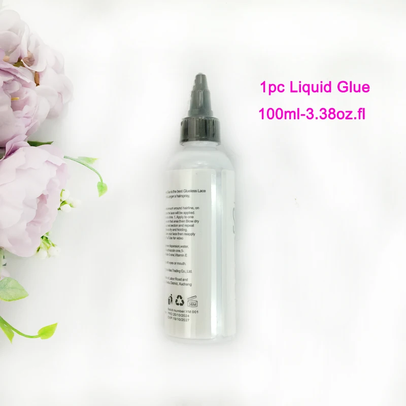 Flechazo Starker Halt, transparenter Spitzenperückenkleber, 100 ml, leimloser Spitzenkleber, Gel-Haarbindungskleber für Perücken und Haarsysteme – Detail 1