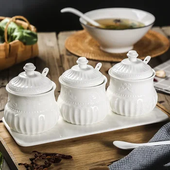 Baroque Salt & Pepper Jars 1