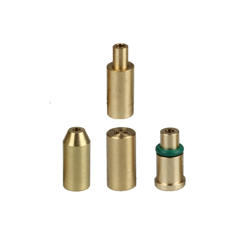 Complete Refill Butane Gas Copper Nozzle Adapter For Dupont L1/L2/LD Lighter Yellow/Red/Green