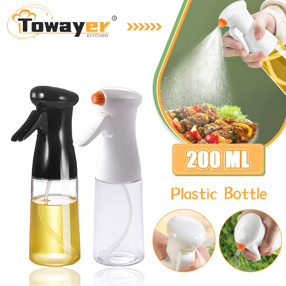 OilBottle210mlKitchenOilSprayBottleCookingBakingVinegarMistSprayerBarbecueSpray