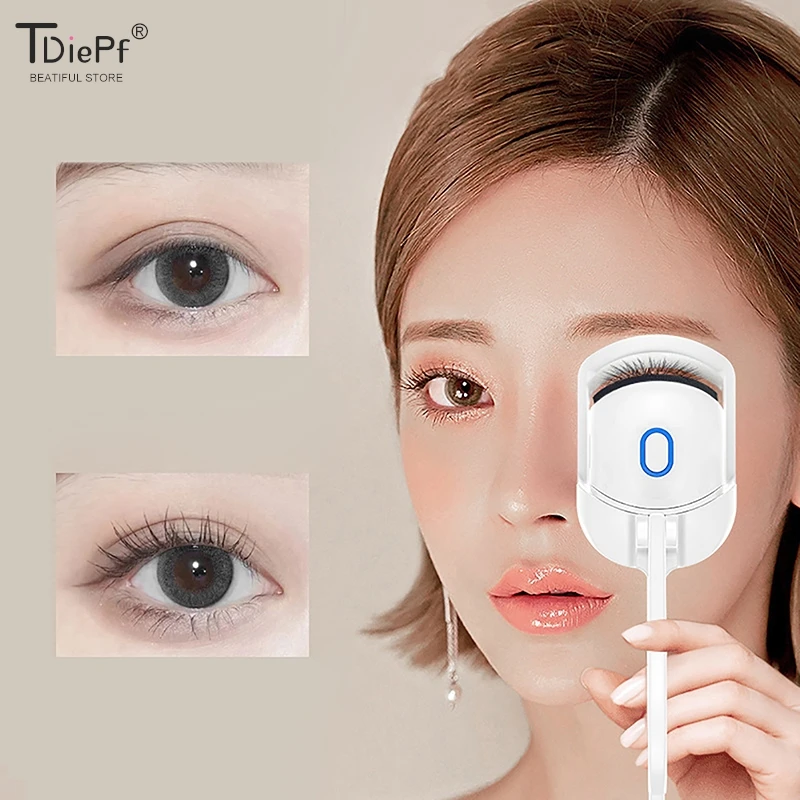 Electric Eyelash Curler USB Charging Fast Heating Portable Thermal Eyelash Clip eyelash curler