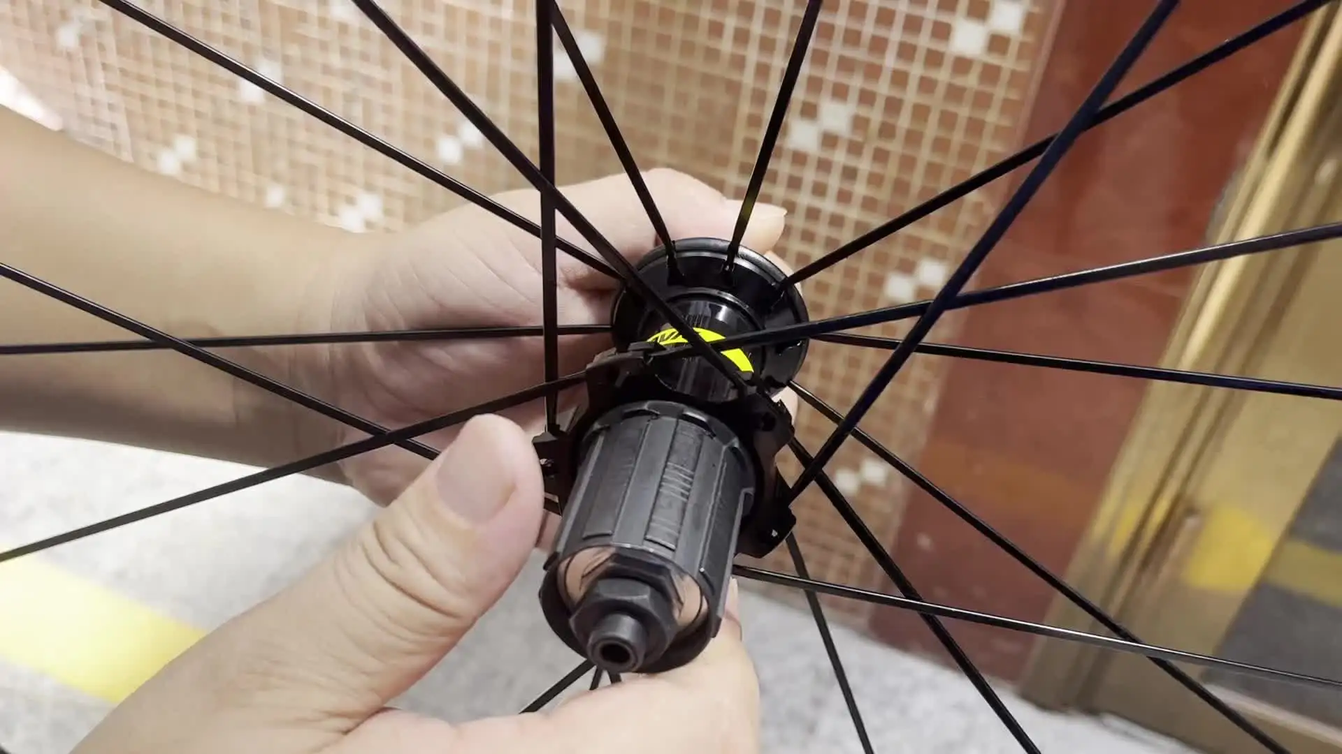 Комплект колес для шоссейного велосипеда высокой прочности 700C V/C рама дискового