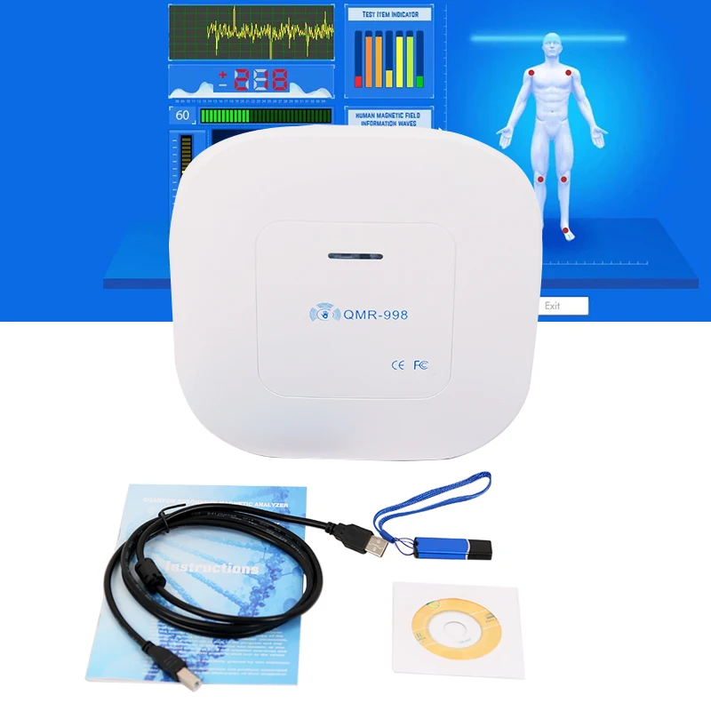 Quantum Resonance Magnetic Analyzer Hand Touch Multi-language 52 Reports Sub-health Test QMR-998