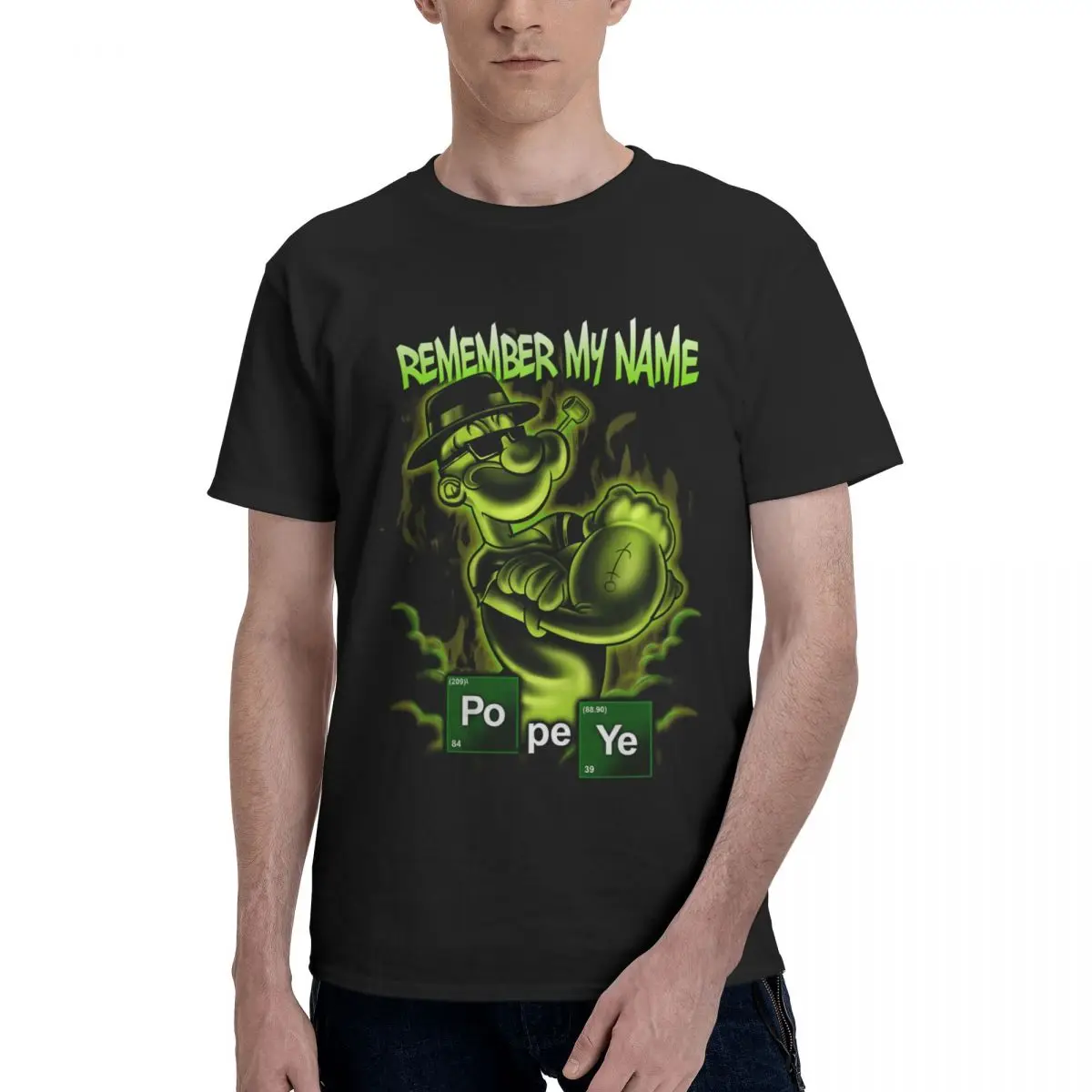 Popeye Heisenberg Classic In Vendita T-Shirt Da Viaggio T-Shirt Creativa Fresh Sport Geeky Taglia Usa