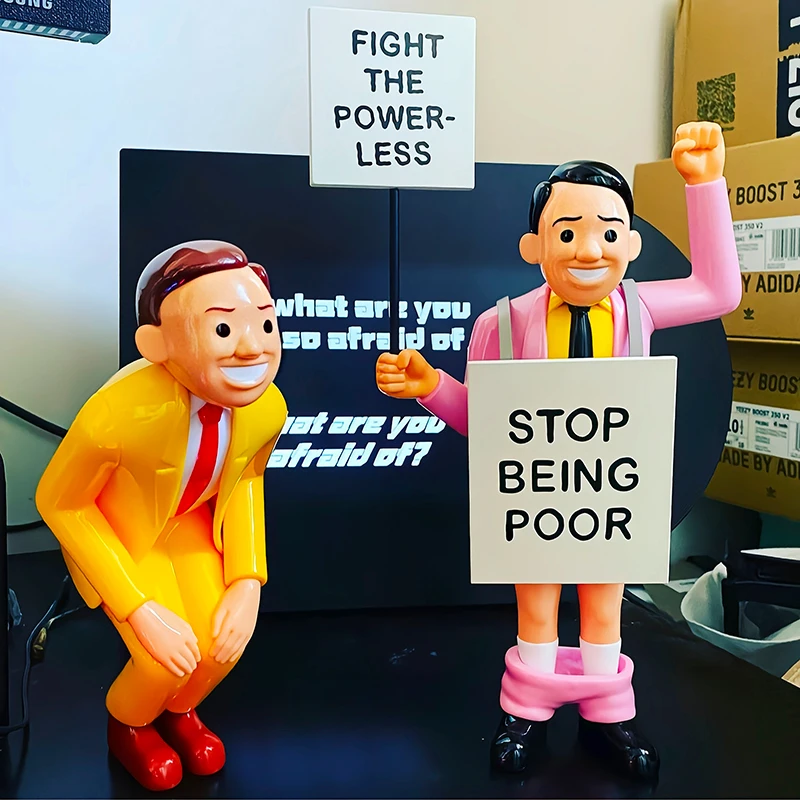 Joan Cornella Spoofs Hand-made Office Toys, Co-branded Desktop Ornaments, BootyBoop Dolls, Birthday Gifts 2