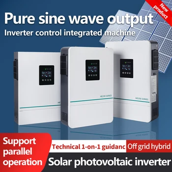 3600 W-6200 W พลังงานแสงอาทิตย์อินเวอร์เตอร์พลังงานแสงอาทิตย์ PURE sine WAVE เหมาะสําหรับ RV Camping,บ้าน Energy Storage,ความปลอดภัยและ Backflow ป้องกัน 1