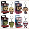 FUNKO POP Marvel Hero Keychain Popularity Loki Thor Hulk Doll Collection Festival Backpack Pendant Christmas Gift Fun Keychain 1