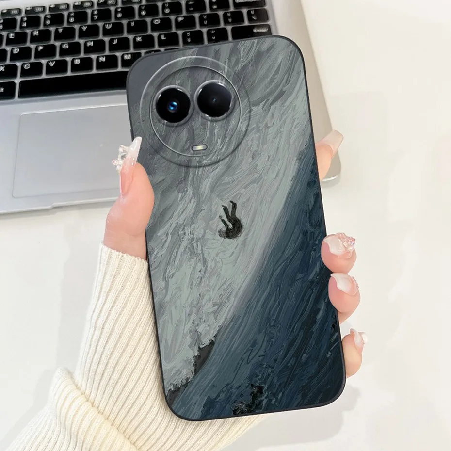 Fashionable Lens Protective Soft Silicone Phone Case