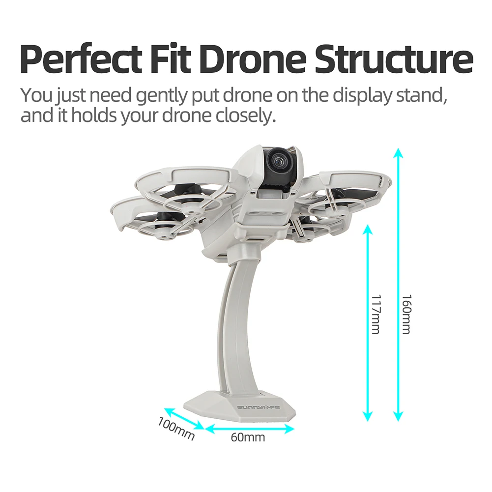RC Drone Desktop Display Stand No Shaking Display Base Exhibition Stabilizer Stand for DJI NEO/Mini 3/Mini 3 Pro/Mini 2/Mini SE