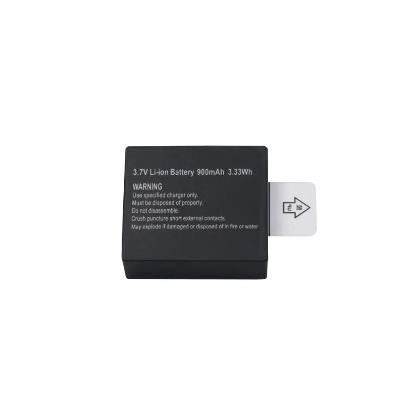 Batterie Li-ion 3.7V 900mAh pour Eken H9 SJ4000 SJ5000 SJ6000