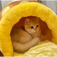 Cat Nest Honey Pot Cartoon Cute Warm Pet Bed Animal Dog Nest Soft Comfortable Ins Tendy