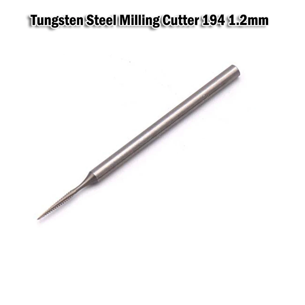 1pc Tungsten Steel Grinding Head Engraving Knife 2.35mm Shank Milling Cutter Burrs For Wood Bone Olive Nuclear Carving Tools
