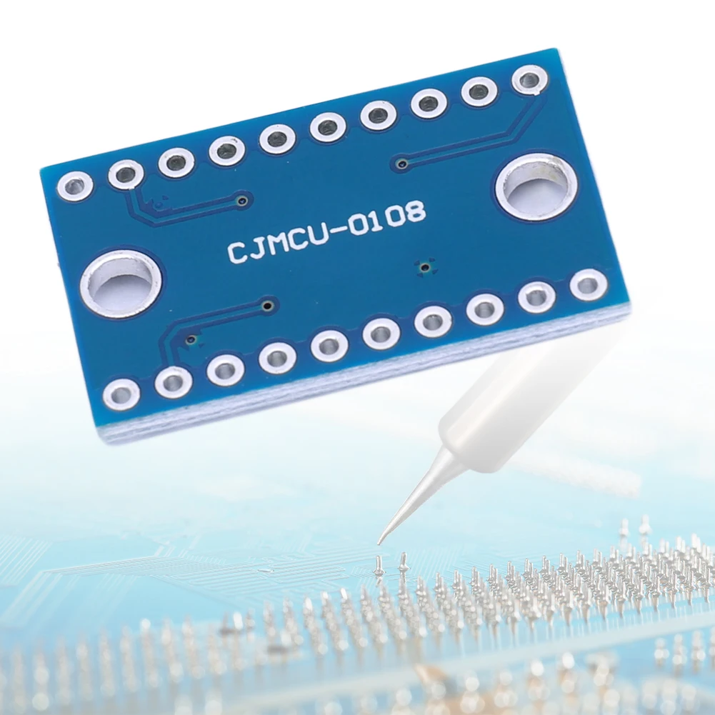 TXS0108E TTL 양방향 상호 변환기 Arduino용 고속 8 채널 로직 레벨 시프터 양방향 모듈