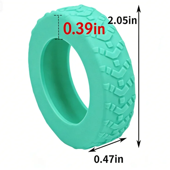 8개 여행용 가방 캐스터 슈즈 실리콘 수트케이스 바퀴 보호 커버 무소음 트롤리 박스 캐스터 커버 러기지 액세서리