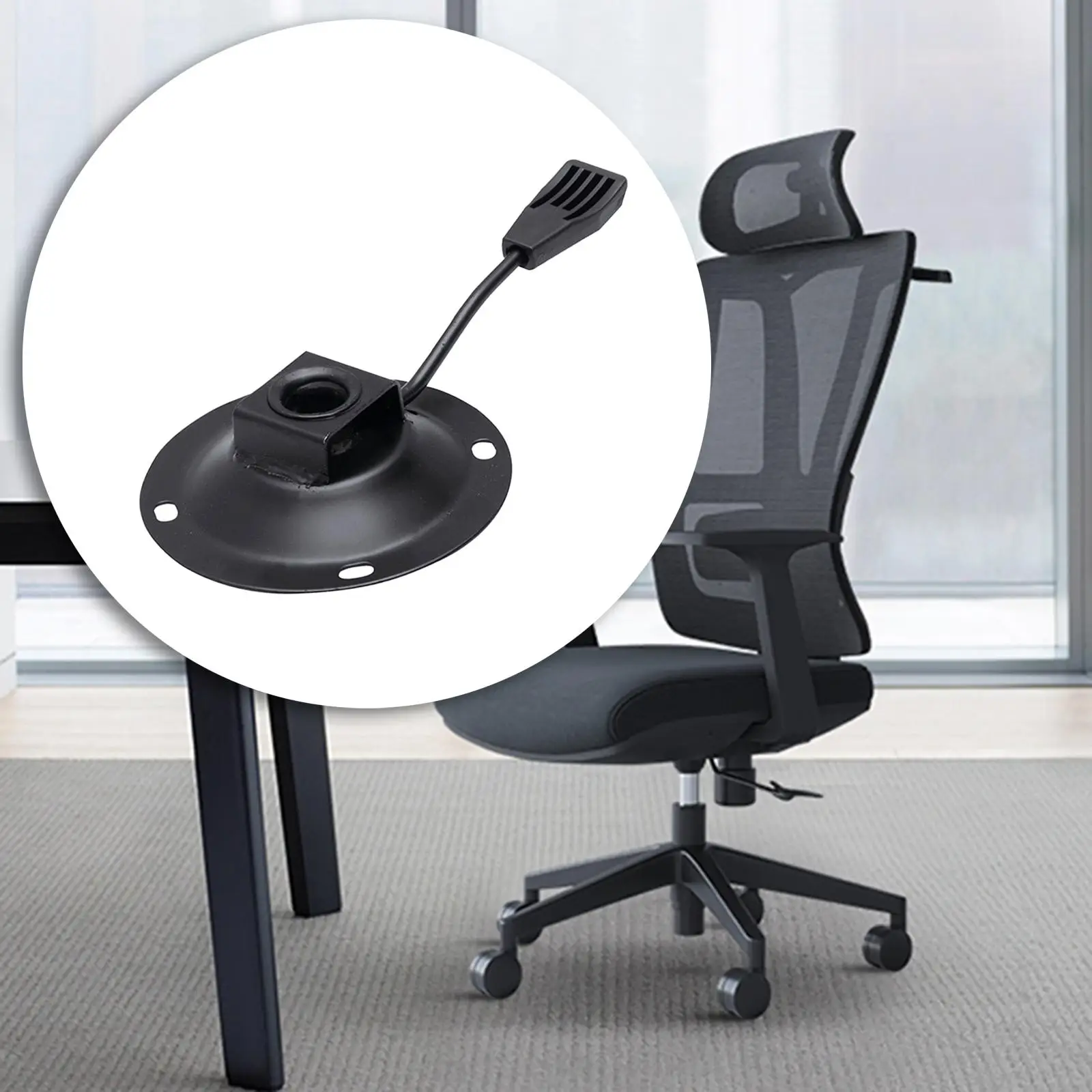Office Chair Tilt Control Mechanism Height Adjustable Sturdy Office Chair Tilt Base for Chairs Bar Stool Chairs Furniture