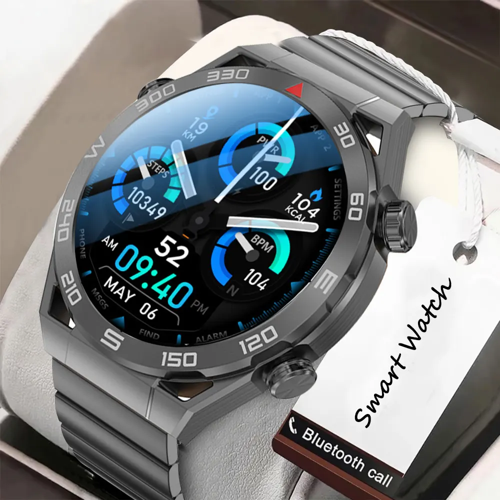 

1.5inch 454*454 QHD Ultra Mate Smart Watch Compass ECG 24h Heart Rate Blood Pressure GPS Tracker Bluetooth Call Sport Smartwatch