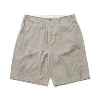 BOWWOW Simple Fashion Splash-ink Casual Sweatpants High Street Scene Japan Style Pure Cotton Summer Men Shorts 1