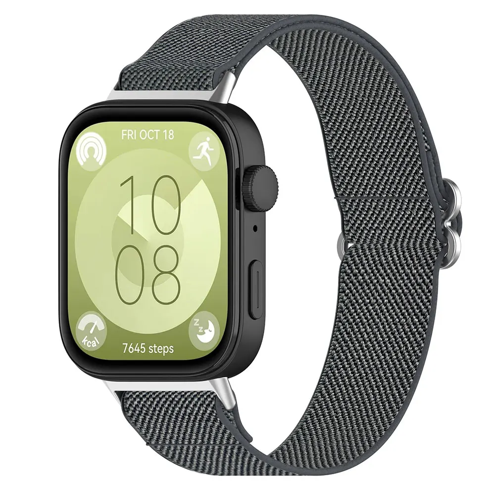 Nylon Loop Strap for Smart Watch - Adjustable Replacement Bracelet in Vibrant Colors