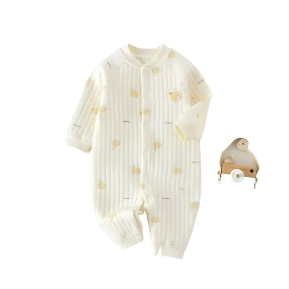 Spring And Autumn Baby Rompers Cotton Soft Snap Button Infant Babies Clothes Toddler Bodysuit For Newborns