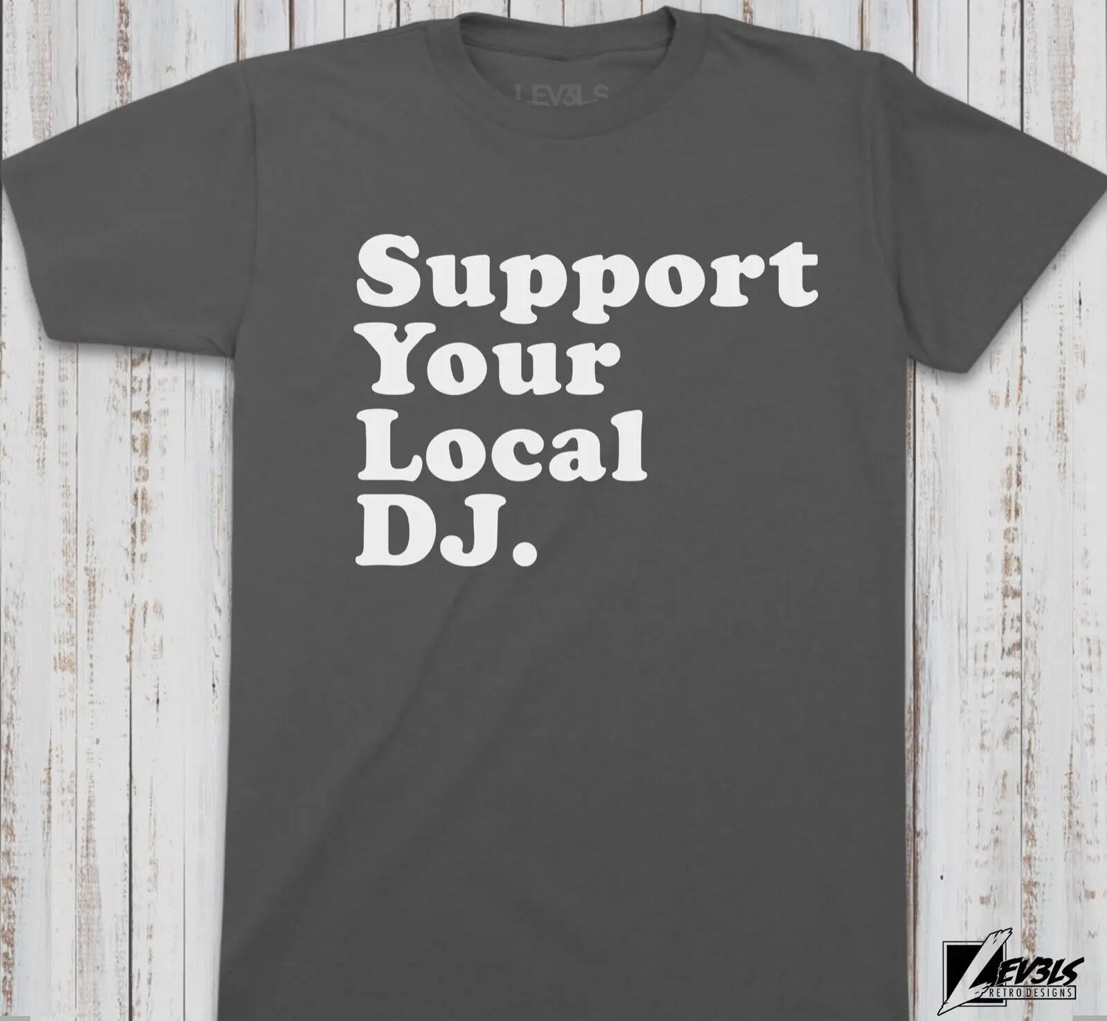 Supporta La Tua Maglietta Per Dj Locale Technics 1200 Giradischi Dj Music Hip Hop House Dj