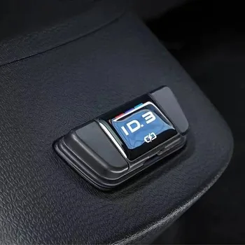 For Volkswagen VW ID.4X ID 3 6 ID.4 6X Crozz 2023 Car Automobiles Rear USB Protective Cover Interior Accessories 2021-2025 1