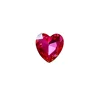 30pcs Multicolor Love Crystal Diamond Nail Charms Decoration Glass Pointed Bottom Peach Heart Gemstone Manicure Accessories 5