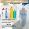 Spray Mop Broom Set Magic Flat Mops for Floor Home Cleaning Tool Brooms Household with Reusable Microfiber Pads Rotating Mop 4