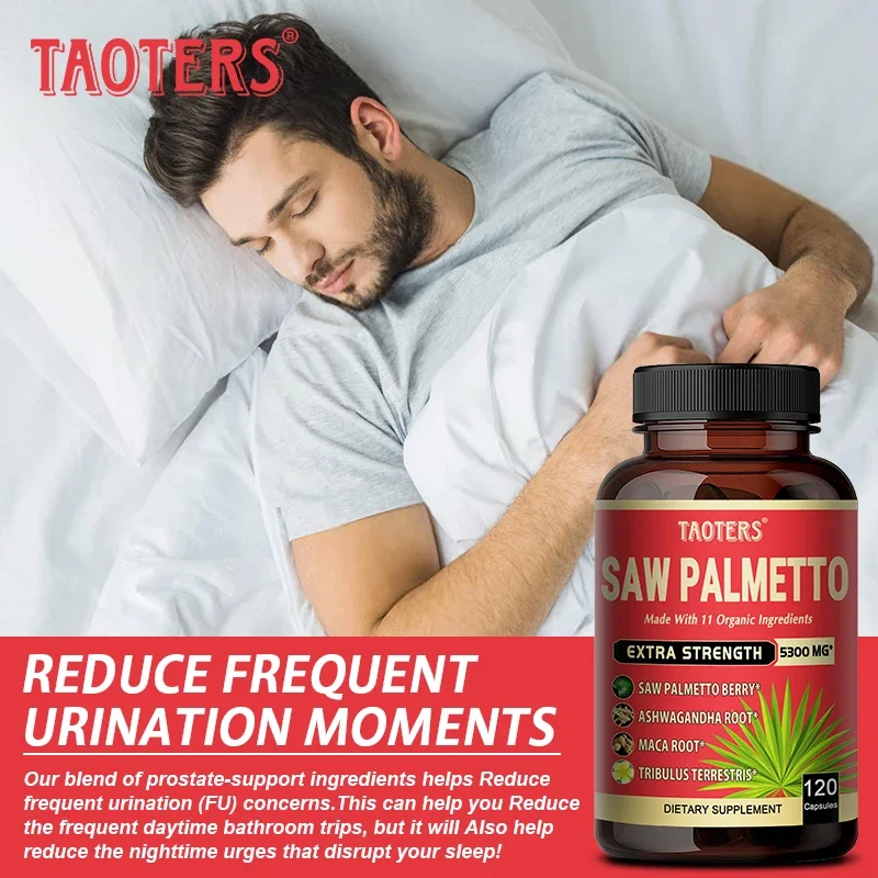 Helps Adult Men and Women Balance Hormones, Promote Hair Growth and Reduce Frequent Urination，Helps Improve Prostate Health