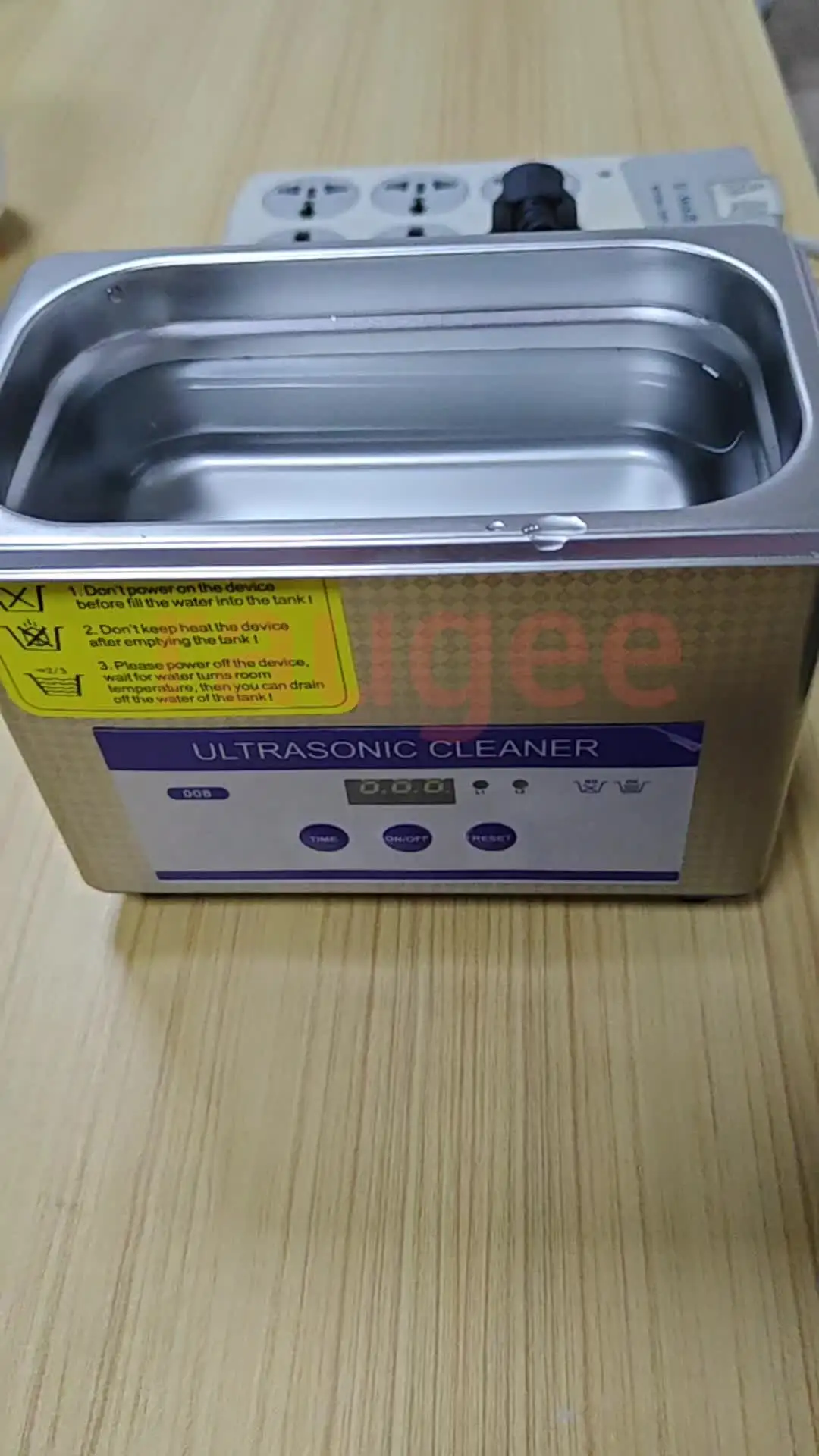 Ultrasonic Cleaner Ultrasound Glasses Jewelry Cleaner 40KHZ High