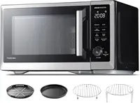 Oven Air Fryer Combo, Inverter, Convection,27 Auto Menus, 1.0 cu.ft, 1000W, 1