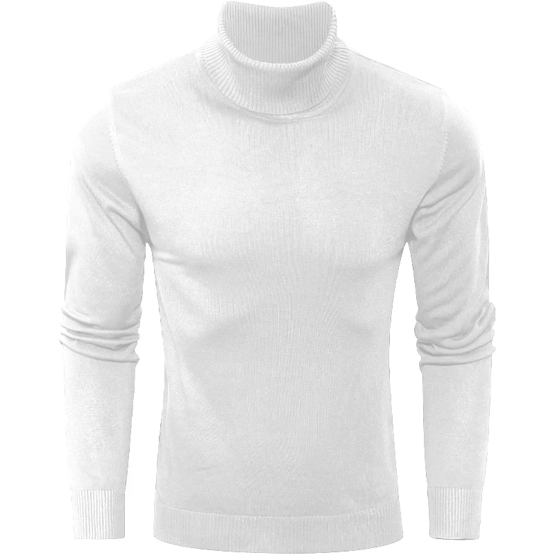 Animal Game Winter Men's Warm Cold Blouse Turtleneck Sweater Luxury Woolen Knitwear Pullover Outdoor Casual Knitwear Knit Men