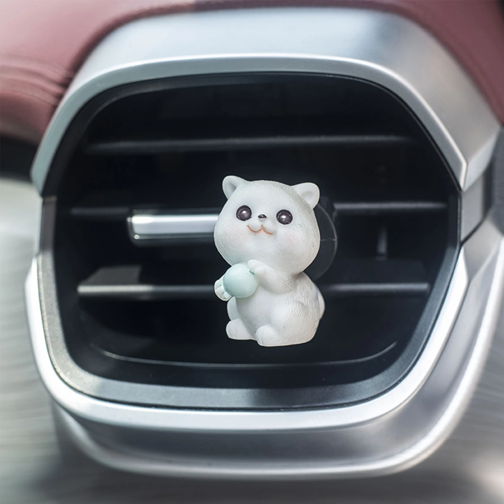 Cute Cat Car Air Fresheners Vent Clips Outlet Fragrance Women Auto