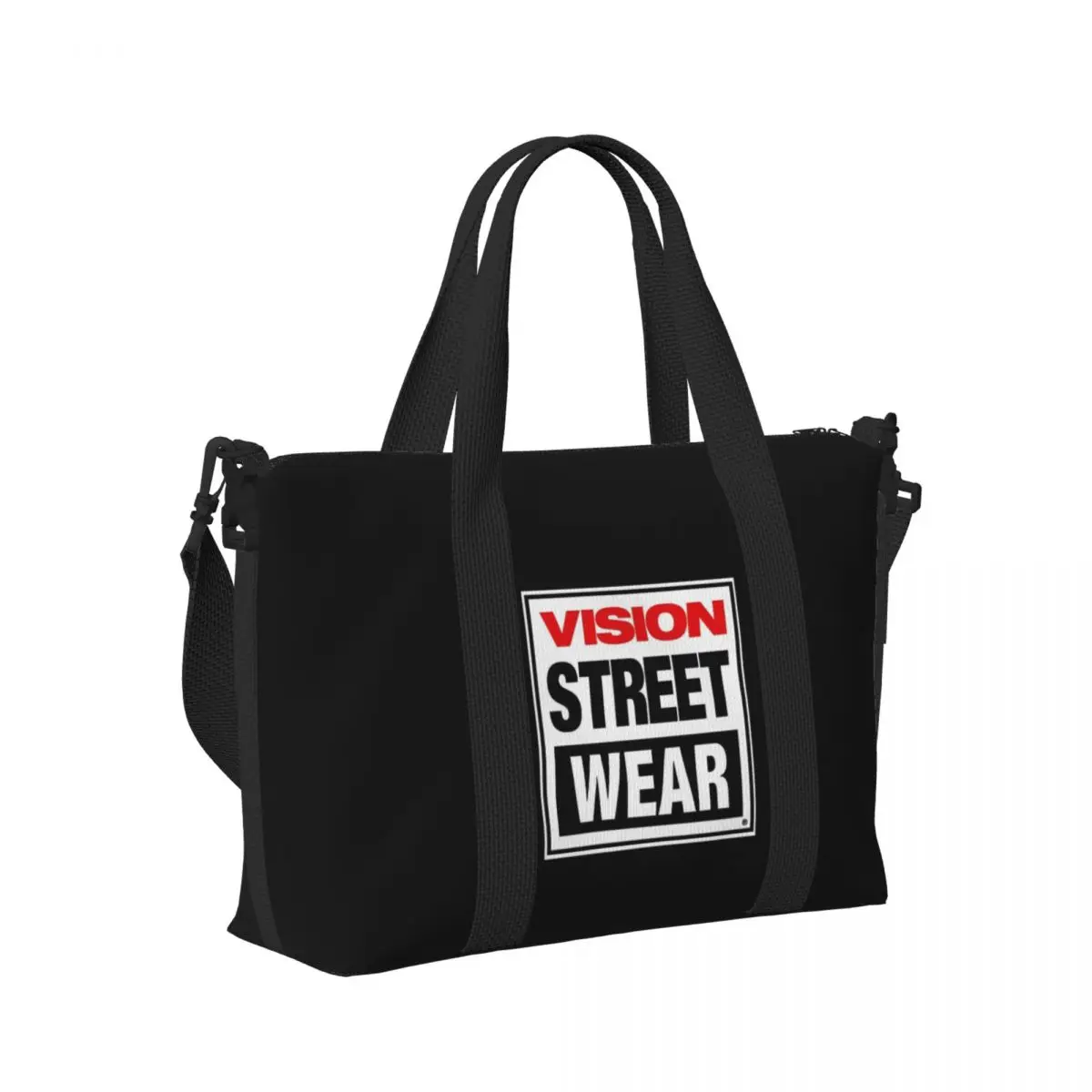 Cool Vision Street Wear Beach Tote Bag for Women Extra Large Gym Carry On Travel Shopping Bags