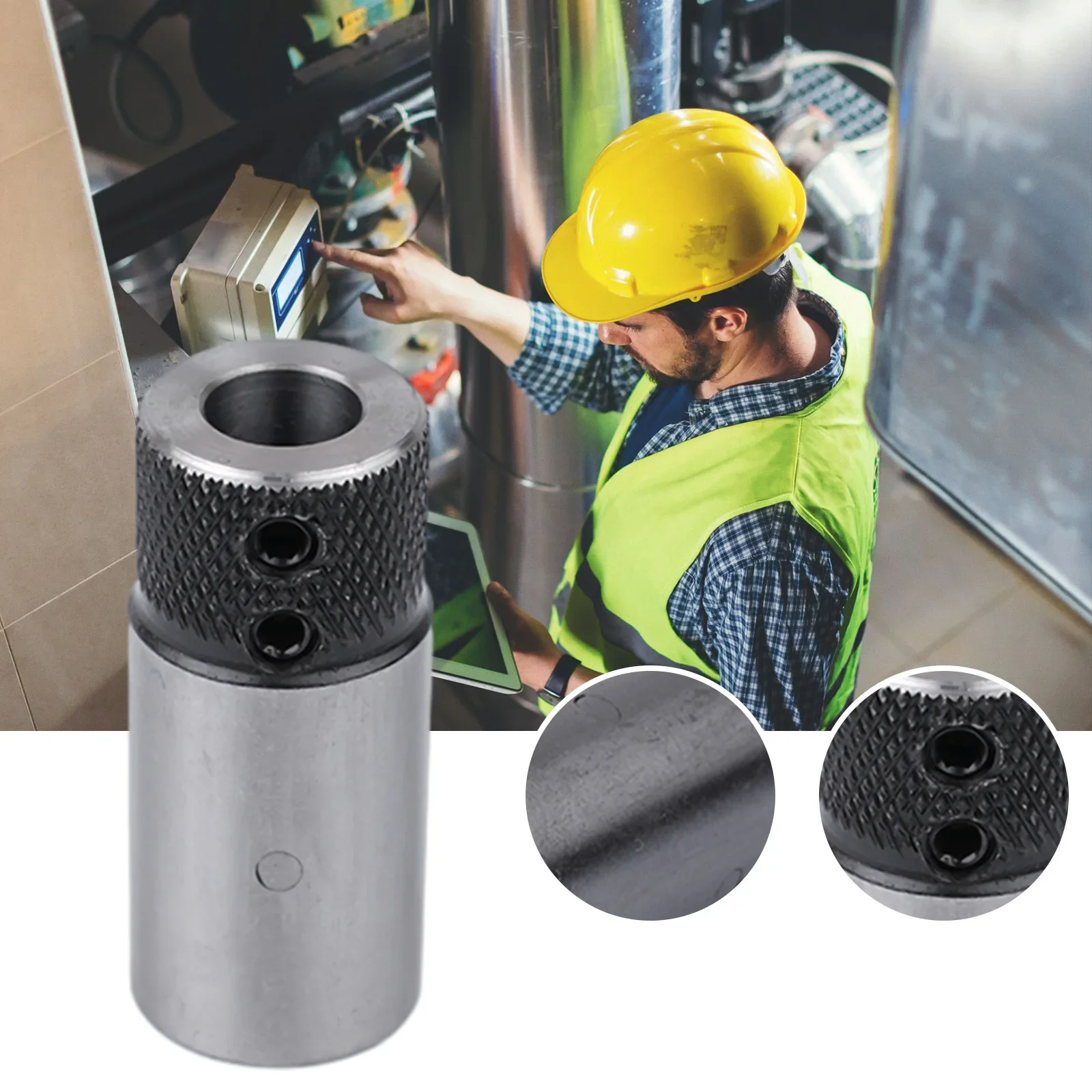 

1pc Drill Sleeve Base 20x40L 20x45L Woodworking Drill Row Cross Sleeve Clamp Drill Base Tungsten Steel Drilling Rig Collet Chuck